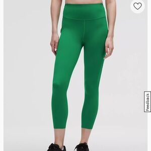 LULULEMON | NWOT Highrise 23” Fast and Free Leggings